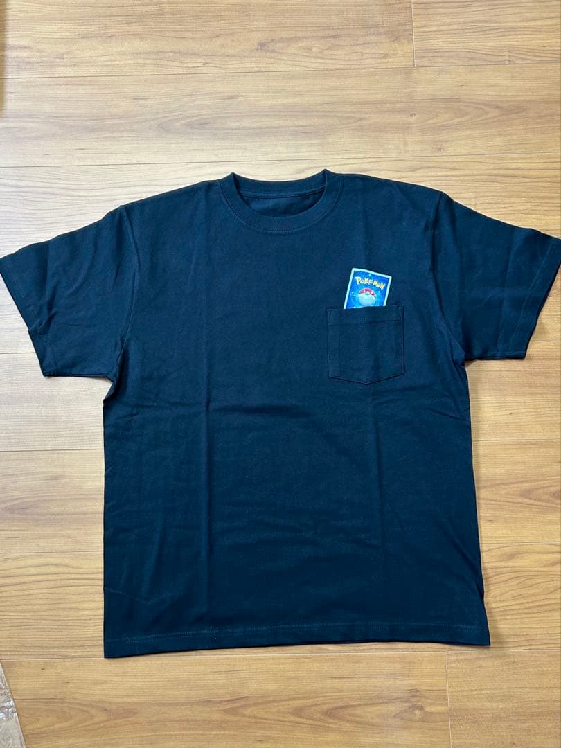 【抽選ポケポケTシャツ】ポケモン トレーディングカードゲーム Tシャツ 黒