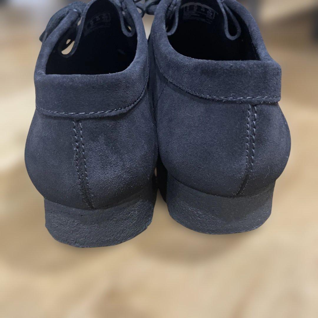 クラークスCLARKS ワラビー　オールブラック　27㎝
