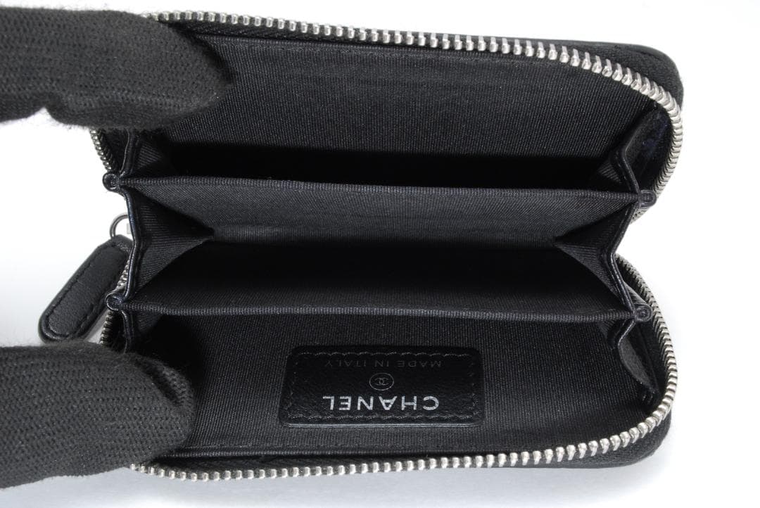 CHANEL シャネル マトラッセ ケース カードケース ブラック