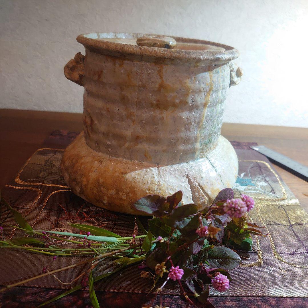 陶器製水差し中堅陶芸家の伊賀焼きの水差し