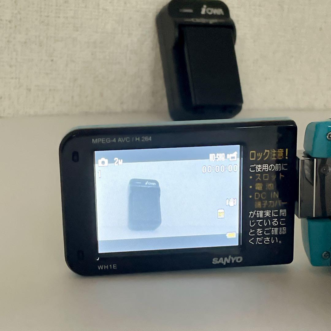 SANYO Xacti DMX-WH1E【説明書・充電器付】