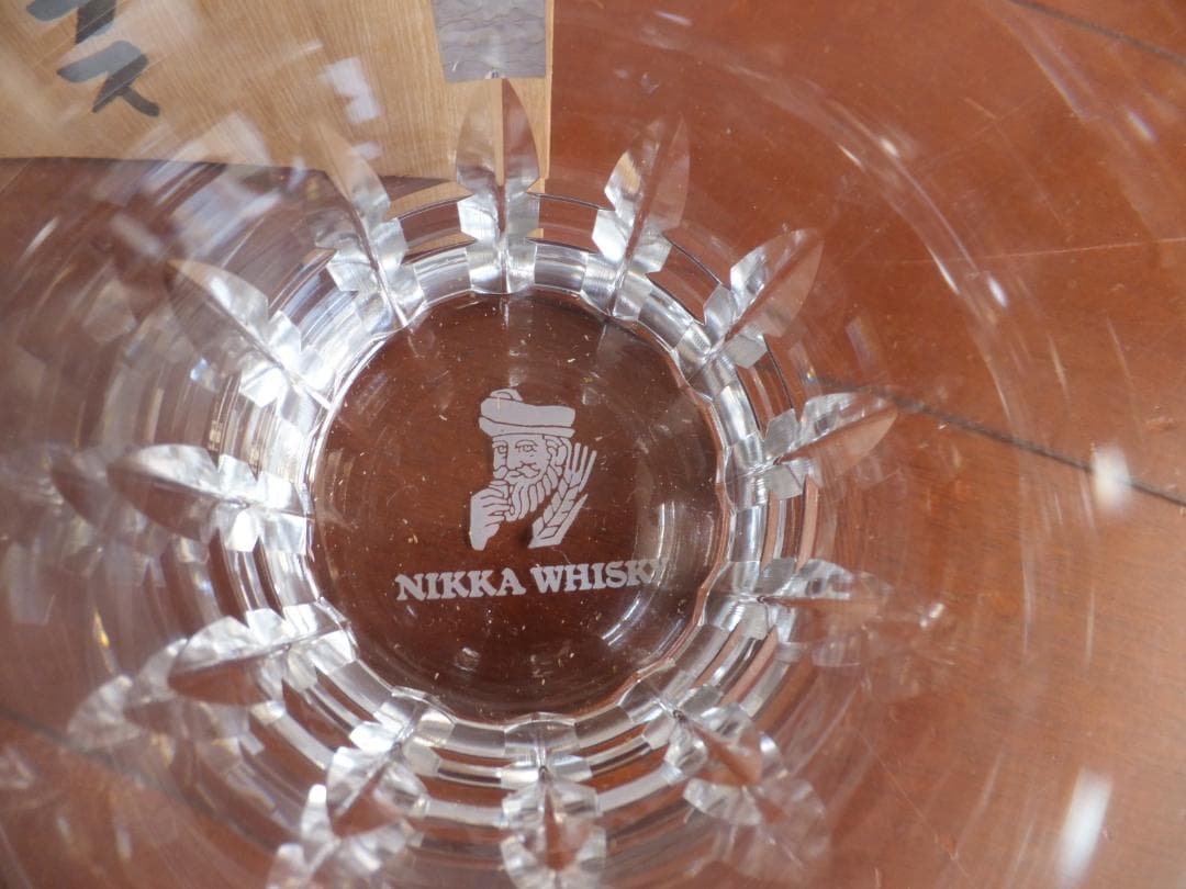 レア！カガミクリスタル×ニッカオリジナル クリスタルグラス