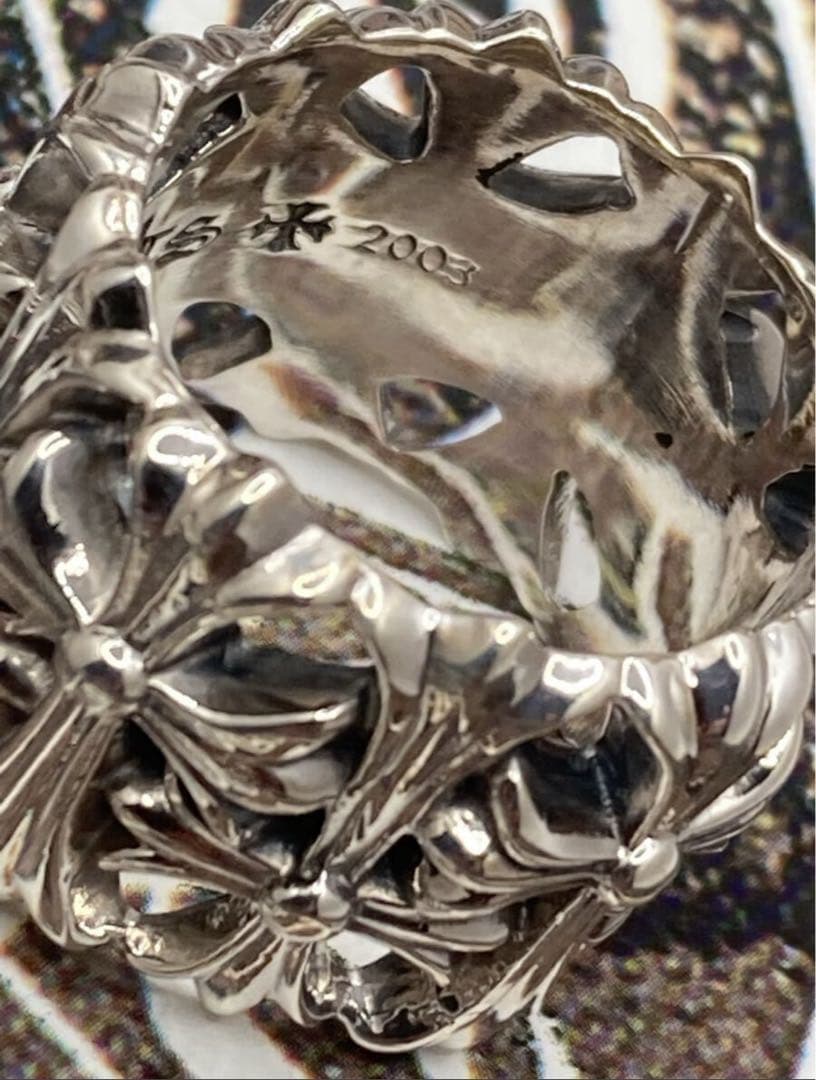 クロムハーツ　セメタリークロス　リング　指輪　21号　シルバー925