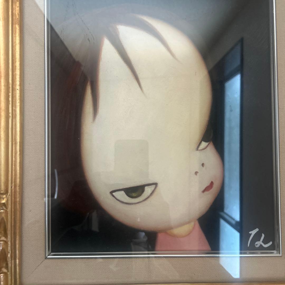 「模写」奈良美智　額付き