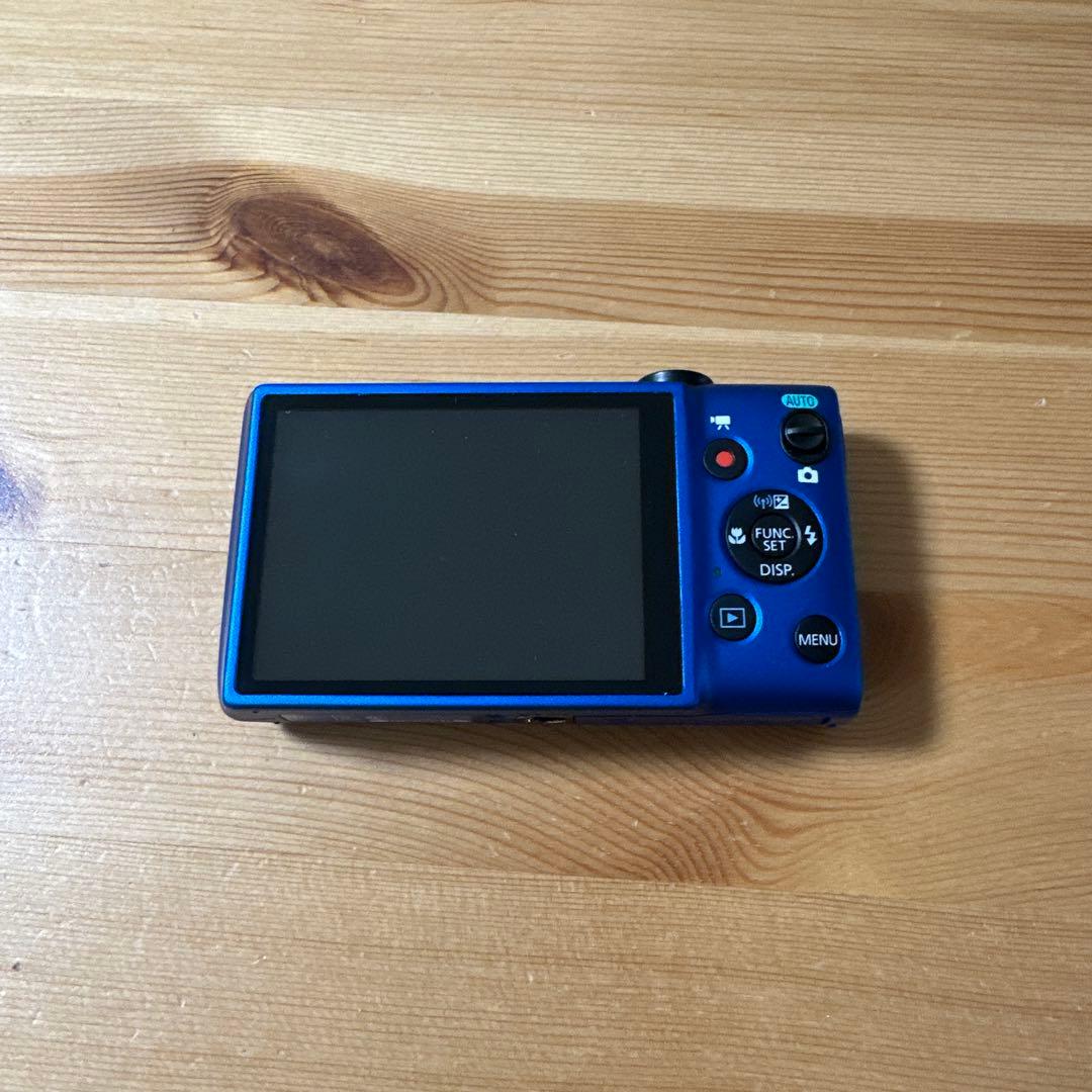 Canon IXY 100F 青 コンパクトデジタルカメラ 本体と充電器付き