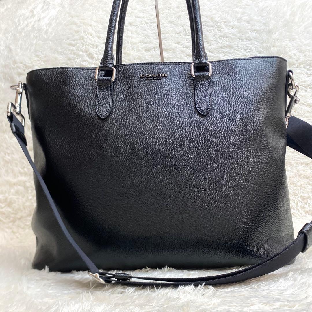 COACH メトロポリタン　ベケット　2way トートバッグ　ビジネス　ブラック