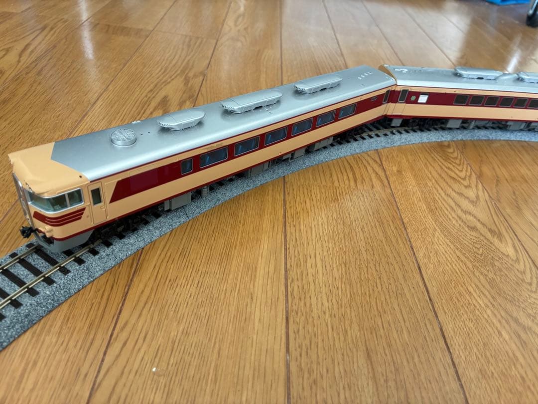 KATO　キハ82系　４両単品セットHOゲージ　全車両室内灯付き