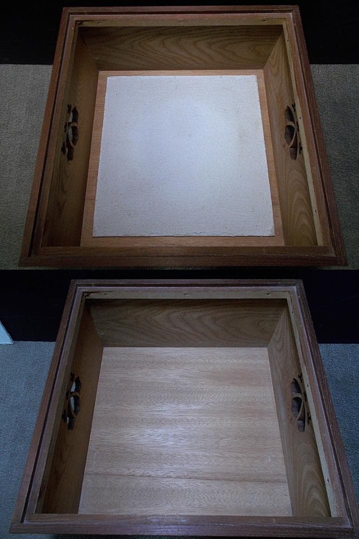 茶道具 置炉セット 釜師/佐藤浄清 霰鹿地紋茶釜 釜環 未使用五徳 送料込み