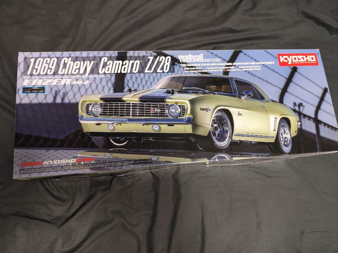 新品 フェーザーMk2 FZ02 1969 シボレー カマロ Z/28