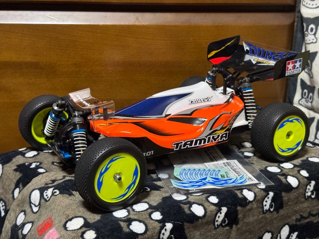 組立完成済！タミヤDB01ドゥルガ BZモーター・サーボ・ESC他OP多数装着車