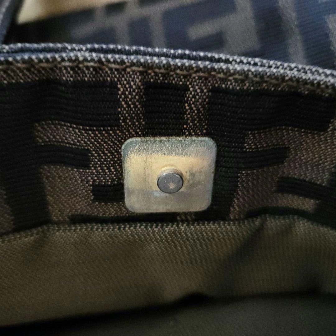 FENDI フェンディ ズッカ ハンドバッグ ブラウン