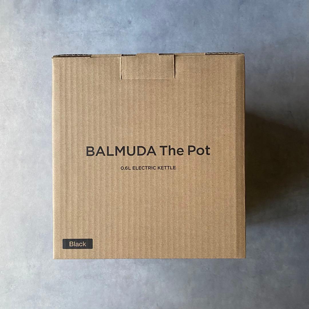 BALMUDA (バルミューダ）The Pot ブラック KPT01JP-BK