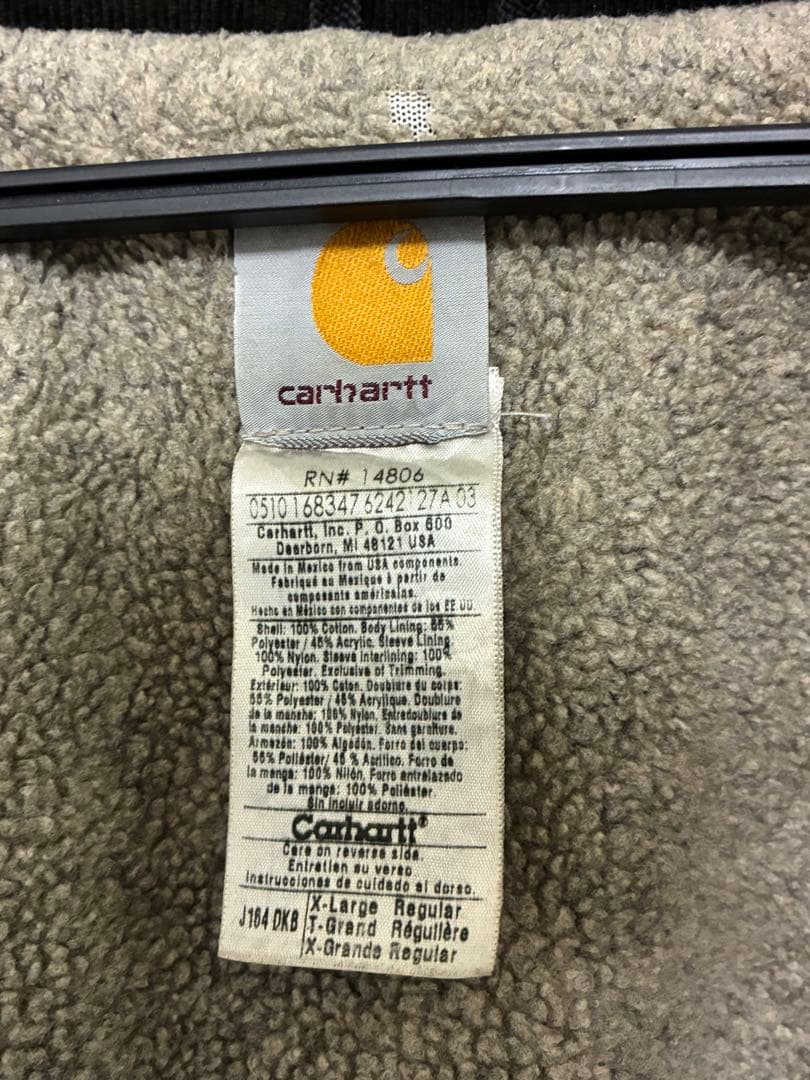 Carhartt トラディショナルジャケット　ブラウン