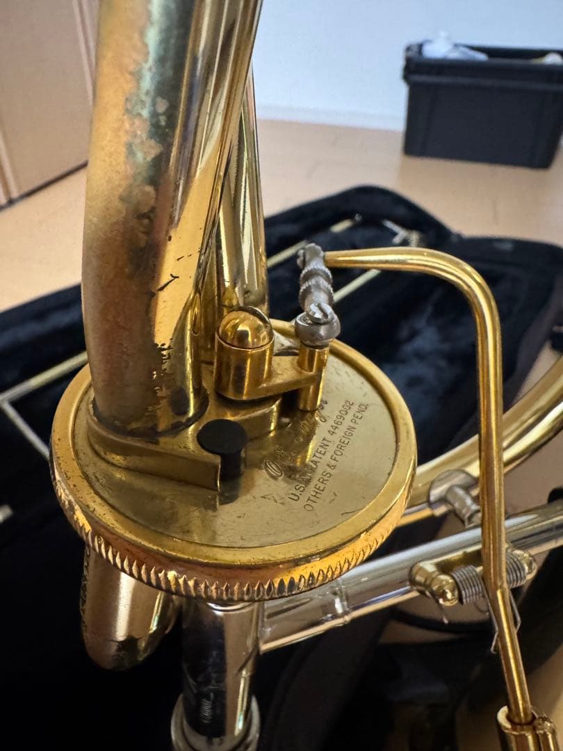 トロンボーン本体 ゴールド ブロンズ