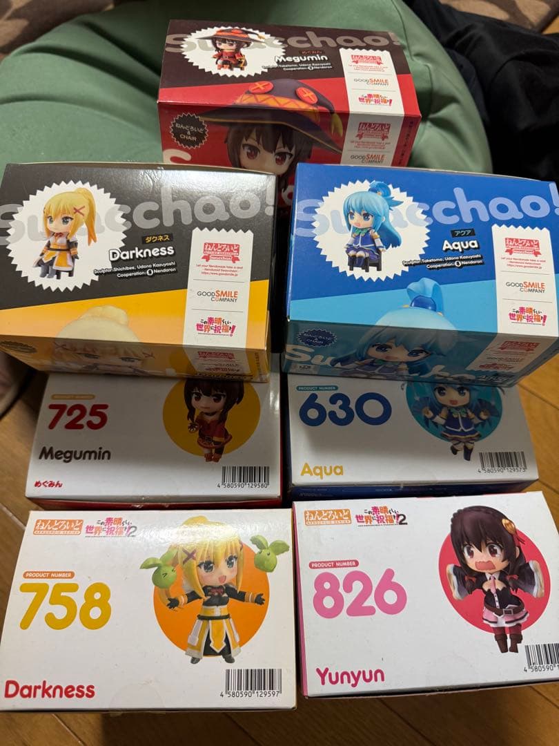 このすば　ねんどろいど7個まとめ