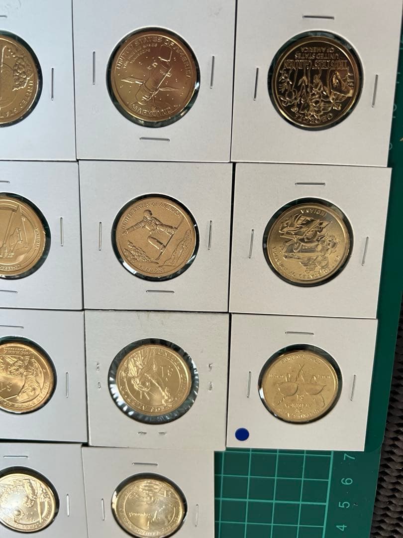 外国硬貨　アメリカ硬貨　州別26種類