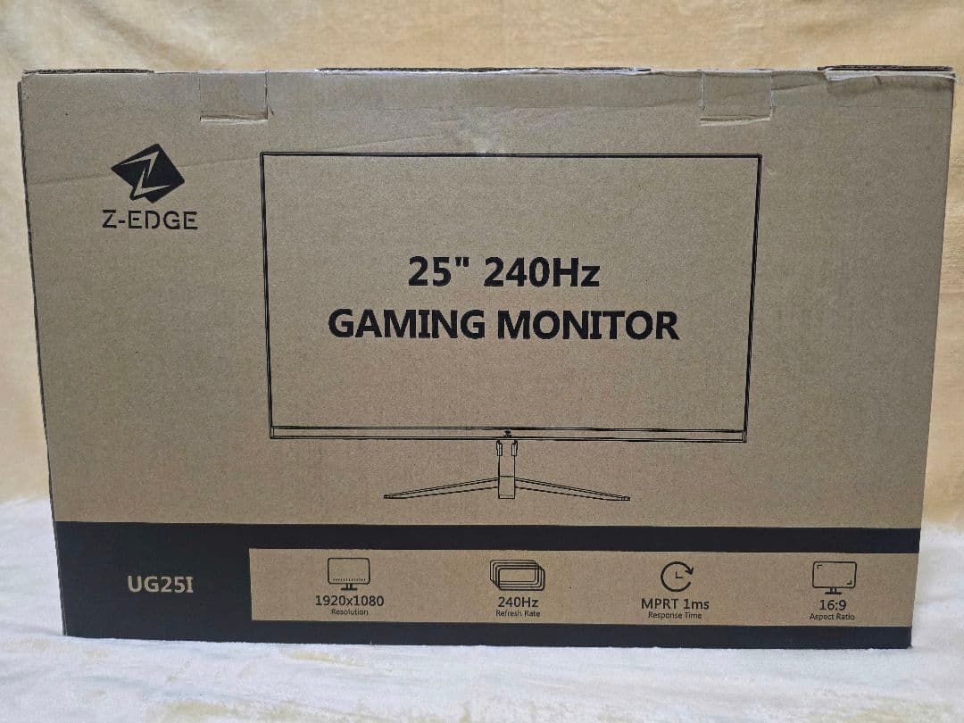Z-EDGE UG25I 24.5インチ 240Hz ゲーミングモニター