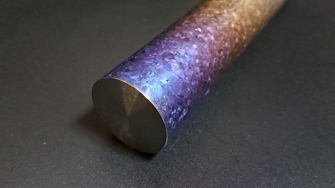 結晶化チタン・シリンダーロッド (チタン合金) ティマスカス Timascus