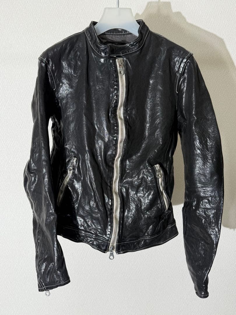 バックラッシュ ポーランドショルダー シングルライダースジャケット