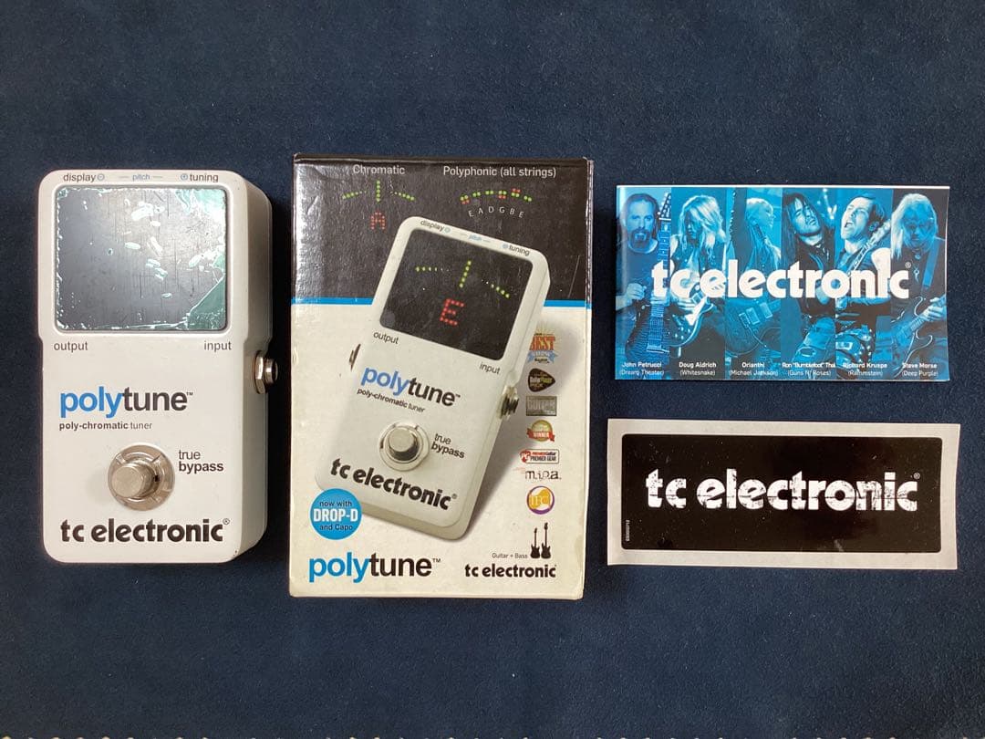 tc electronic polytune ／ポリチューン・チューナー
