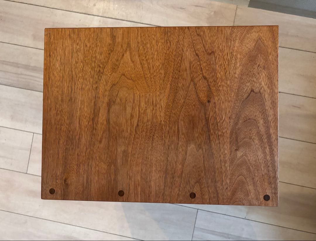 masterwal 木製サイドテーブル 日本製　※接合部分にガタ