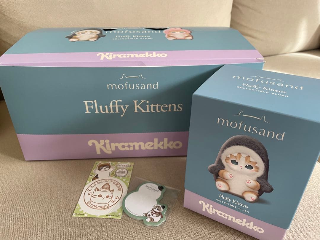 mofusand Kiramekko モフサンド きらめっこ キラメッコ 4個