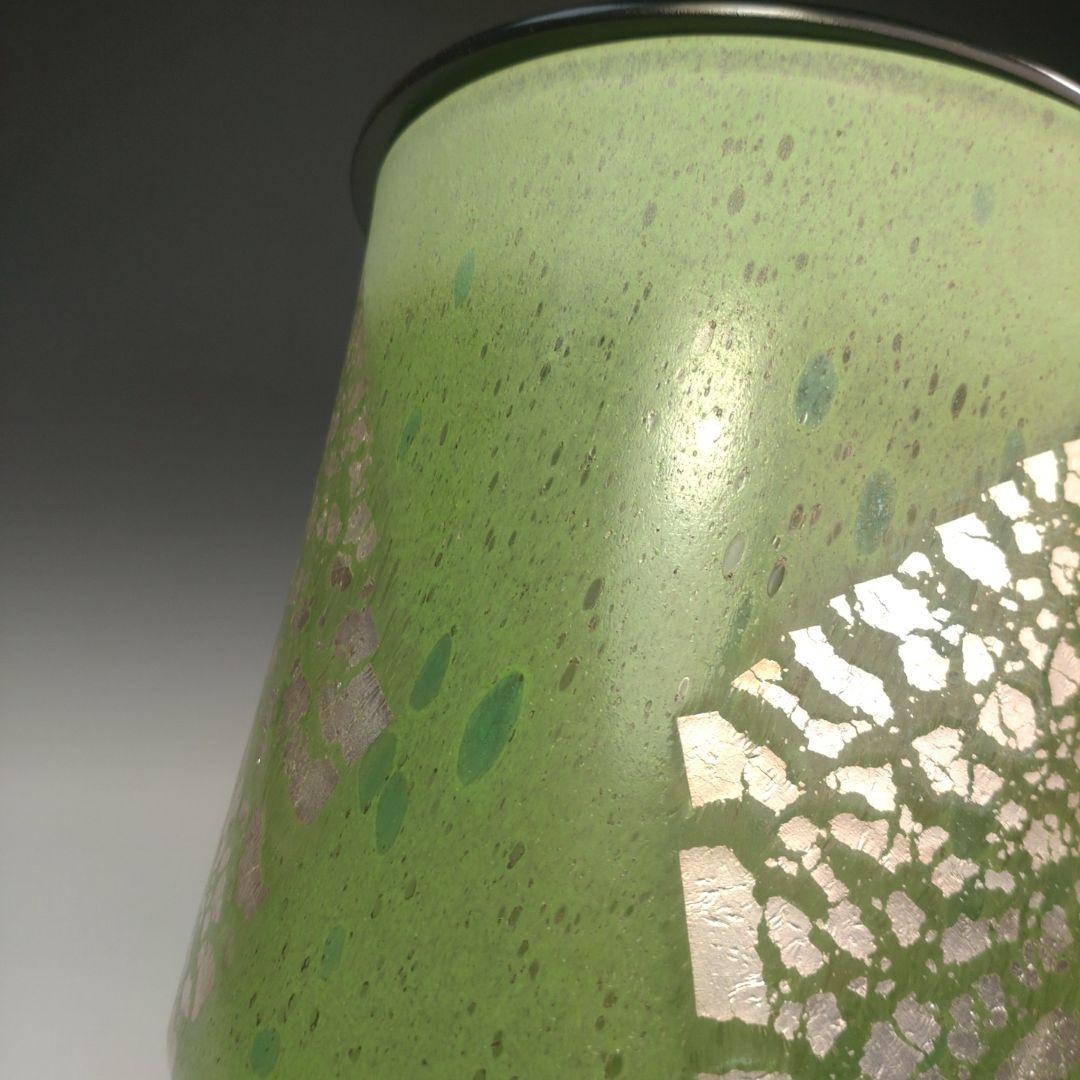 イ225 水指『平井　依』『硝子ガラス　水指　共箱』茶道具