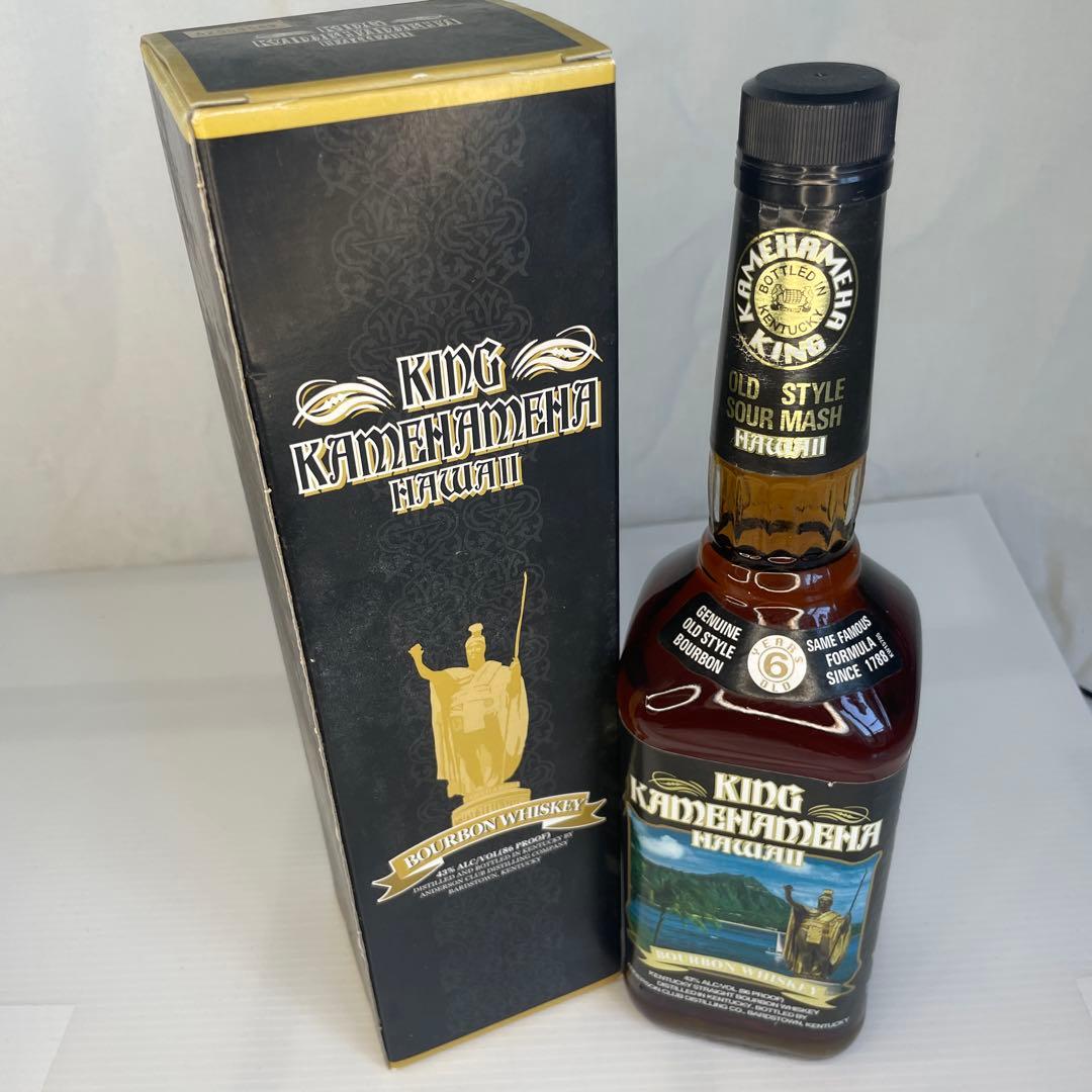 新品未使用KING KAMEHAMEHA ウイスキー 430ml 43%