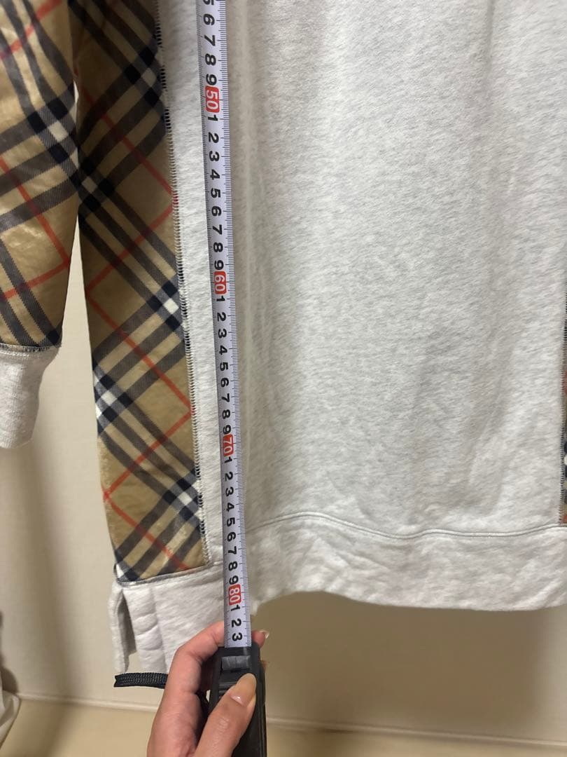 バーバリー BURBERRY 近年 スウェット ワンピノバチェック　大人もOK