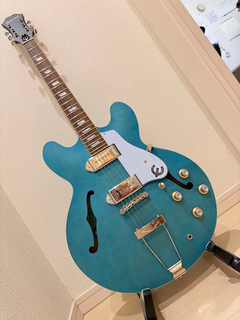 ギター Epiphone CASINO WORN BLUE DENIM