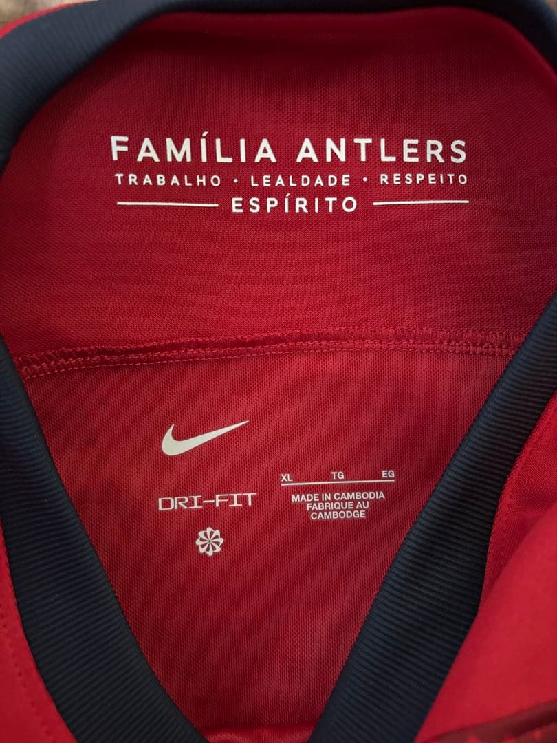 鹿島アントラーズ レプリカユニフォーム CAVRIC #7 XLサイズ