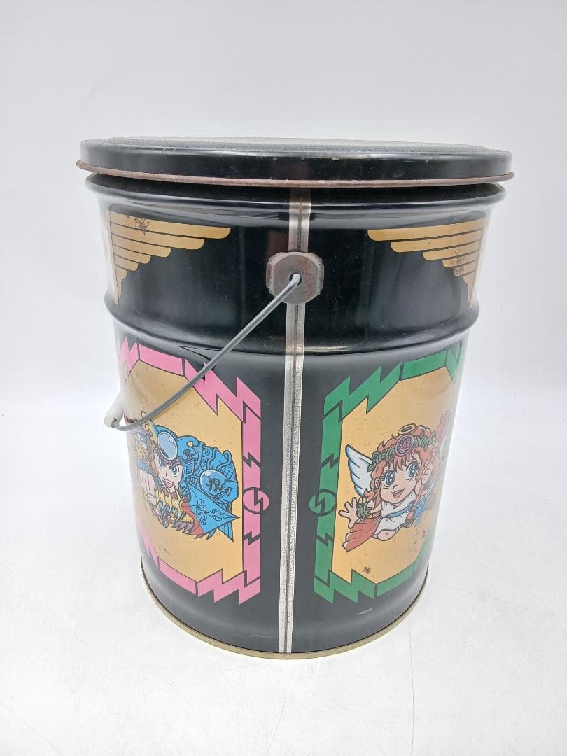 ビックリマン ペール缶いす 昭和レトロ ロッテ