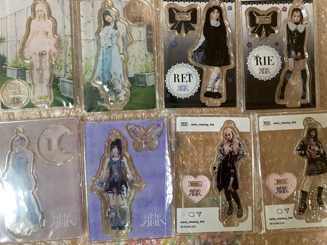 REIRIE アクリルスタンド　セット　金子理江　黒宮れい