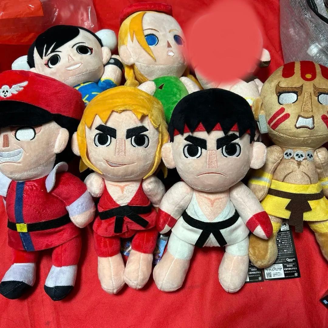 ストリートファイターⅡ ぬいぐるみ　ラウンドワン限定