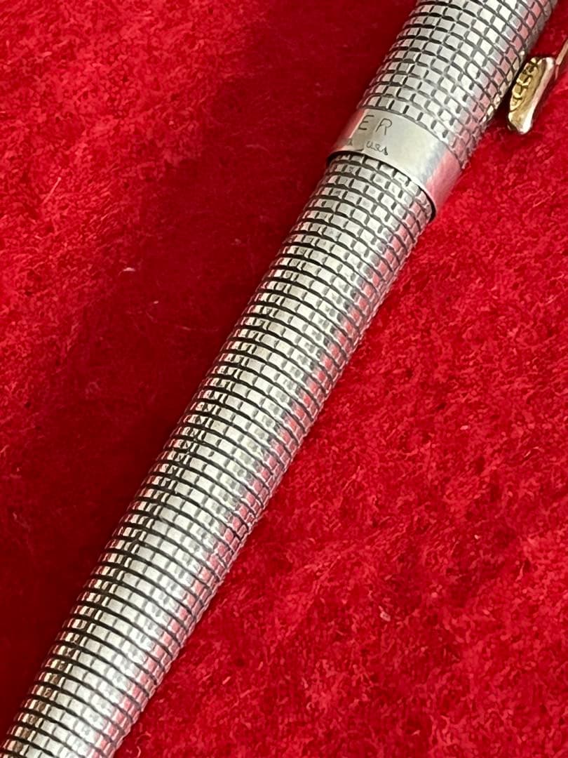［純銀製］パーカー75ボールペン シズレ スターリングシルバー ❗️リフィル新品‼️