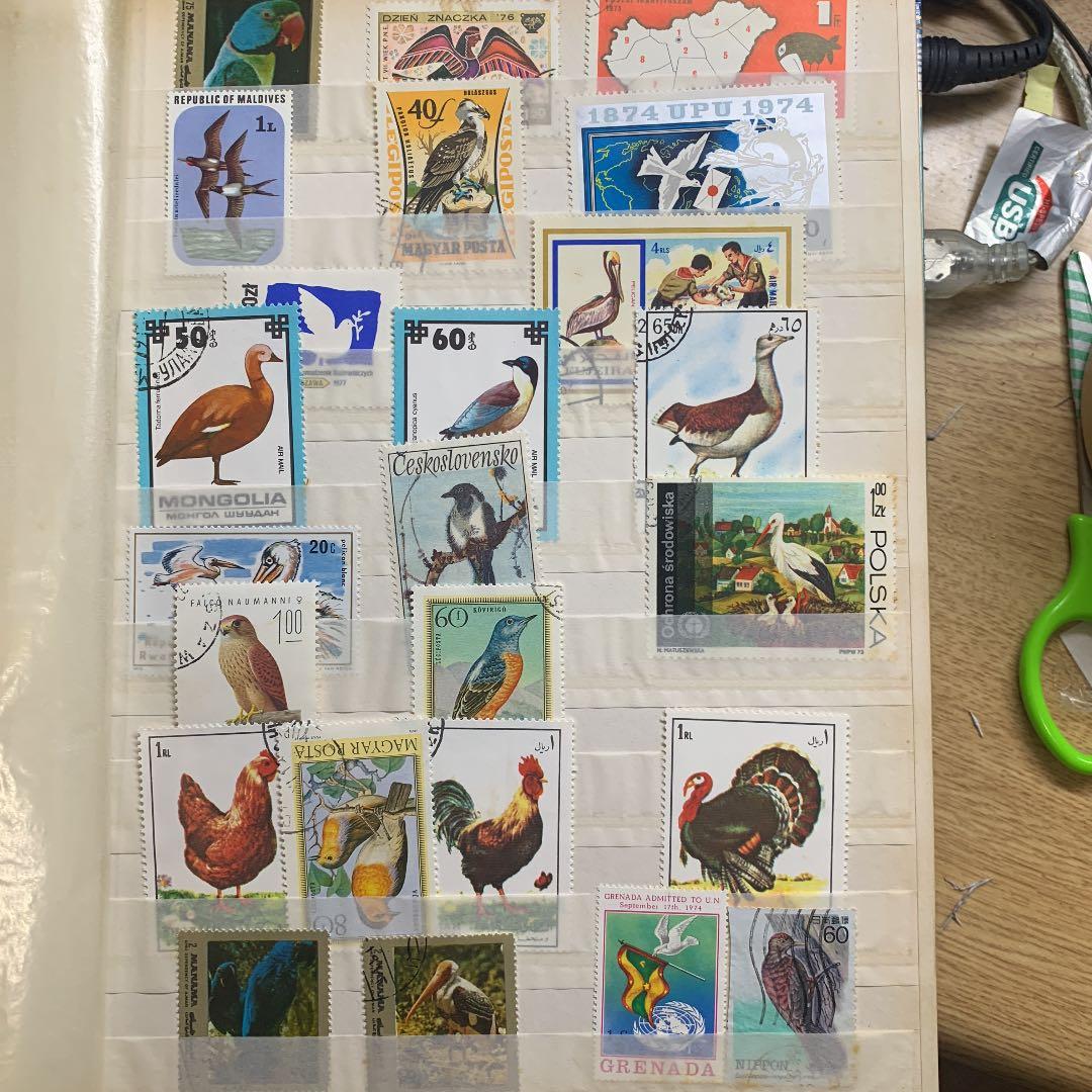 切手    国内、海外    使用済