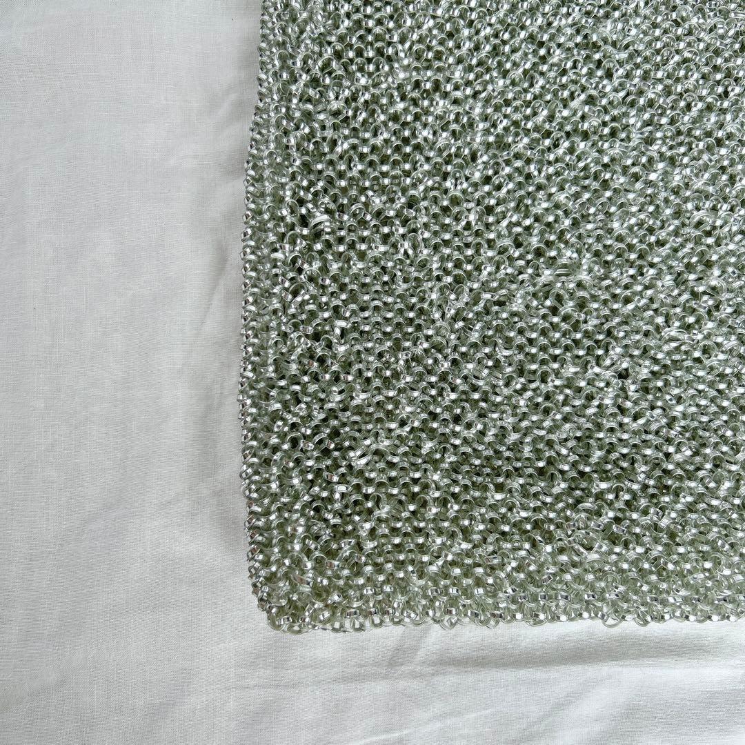 人気カラー　アンテプリマ　スタンダードスクエア　ラージ　シルバー　インナーバッグ