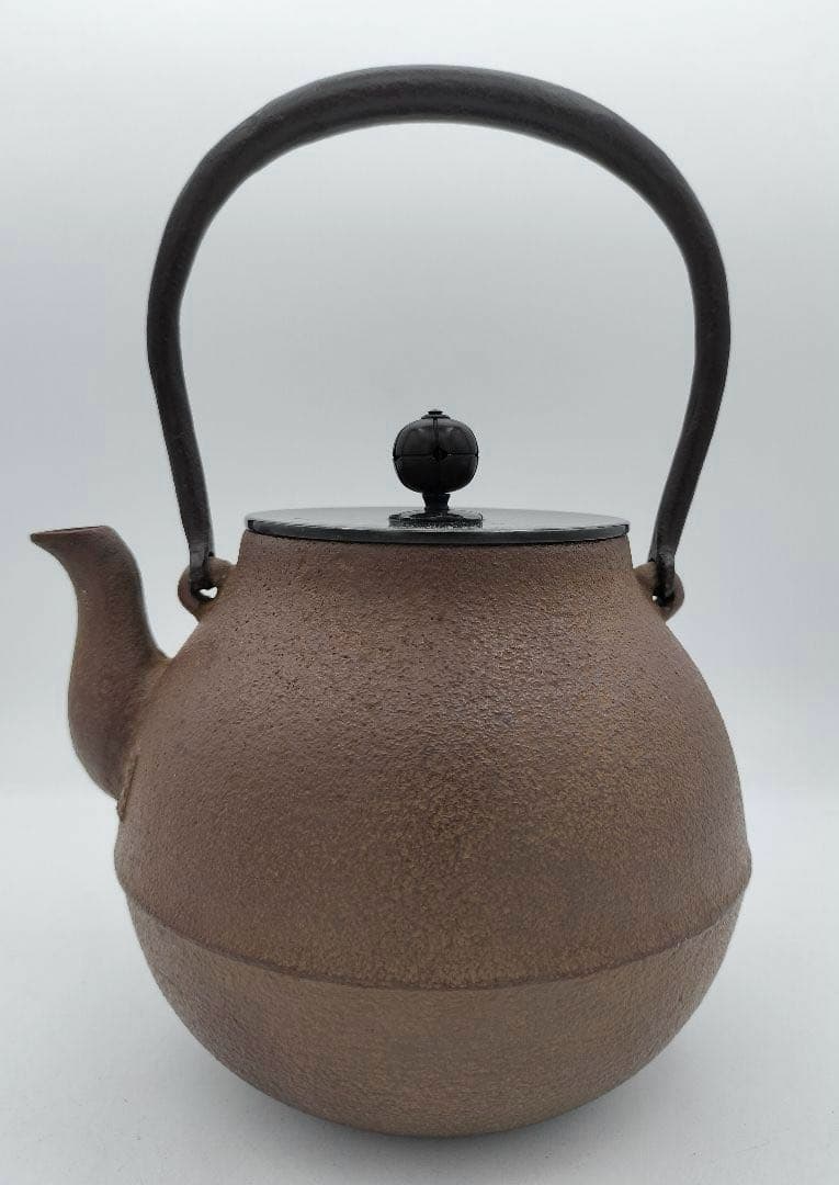 b576 鉄瓶 鶴首 菊地政光 木箱 茶道具 古物