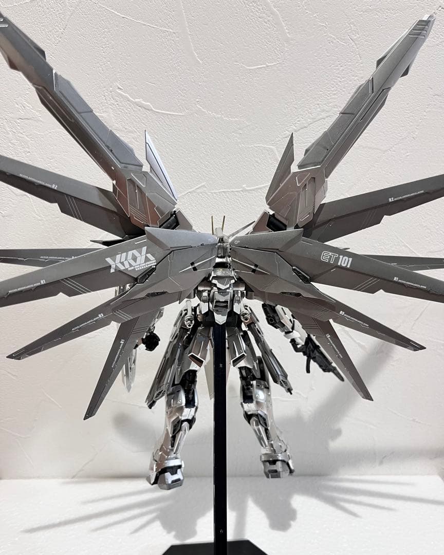 MG フリーダムガンダム Ver2.0 シルバーコーティング 塗装済 完成品