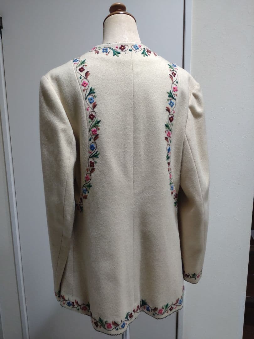 ビンテージ　ウール100% 　手づくり　ジャケット　1961年