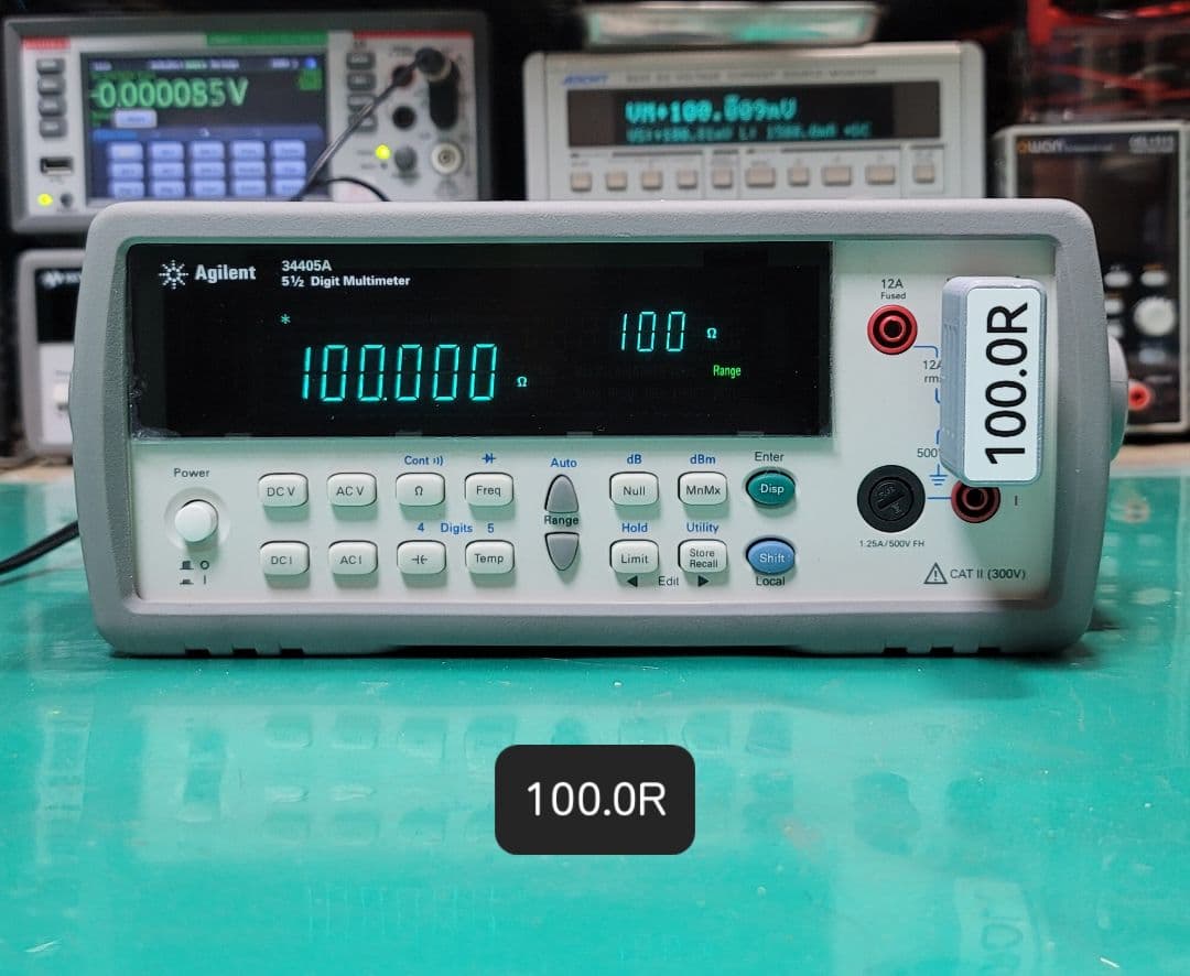 週末Agilent 34405A 5.5桁 デュアルディスプレイ マルチメーター