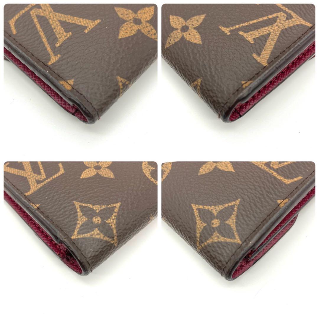 リコ♪専用ルイヴィトン ポルトモネ ロザリ ケース モノグラム フューシャ