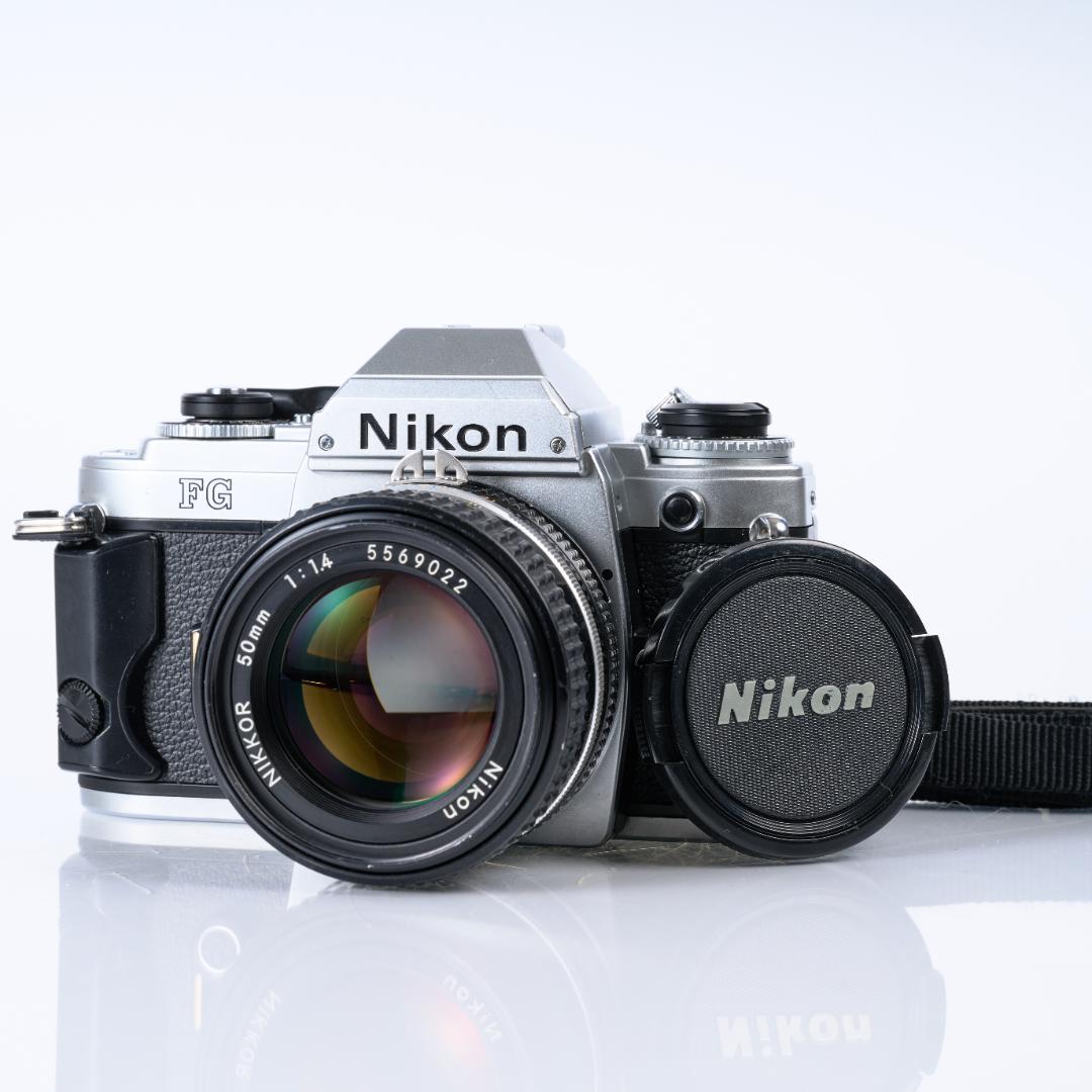 フィルムカメラ Nikon FG / Ai-S NIKKOR 50mm F1.4
