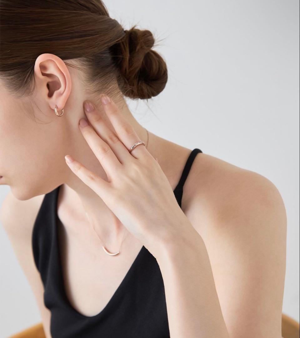 ete 未使用 リング 指輪 13号 ピンクゴールド