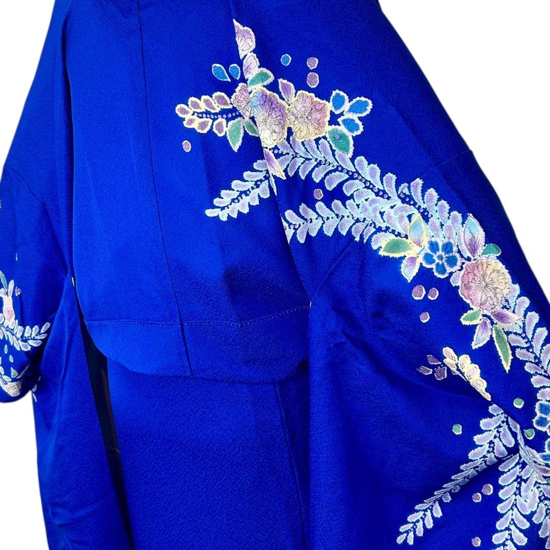 みりん　振袖フルセット　辻が花　Lサイズ　幅広