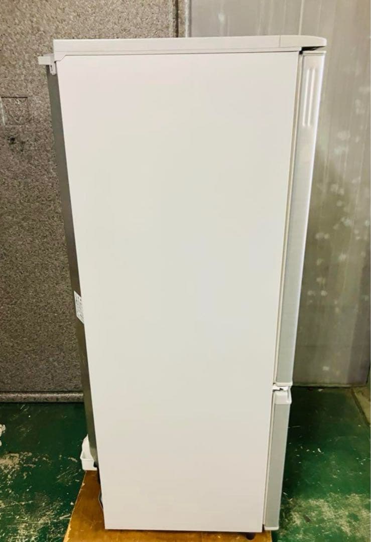 シャープ 冷凍冷蔵庫 (167L どっちもドア) 2ドア SJ-D17D-S