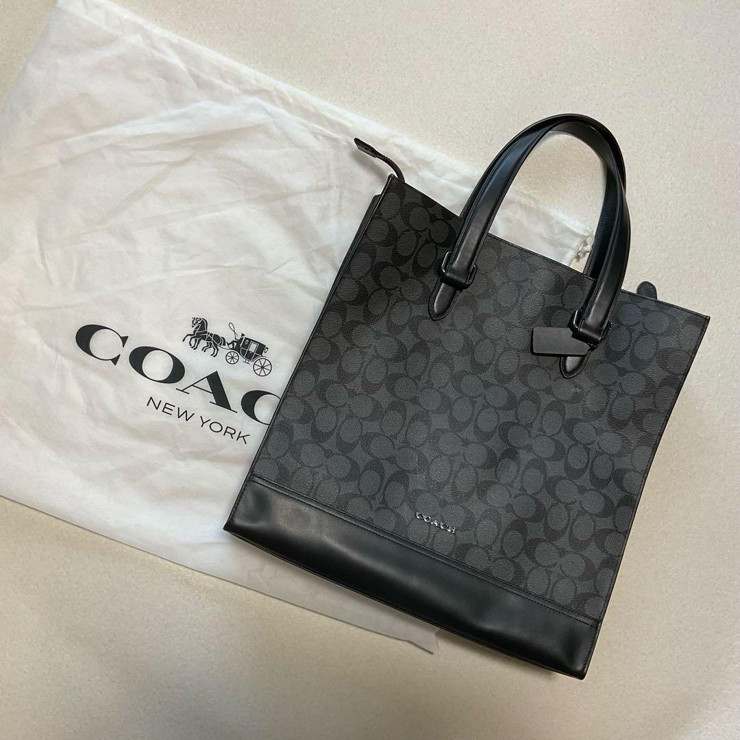 COACH グラハムストラクチャード 2way トートバッグ