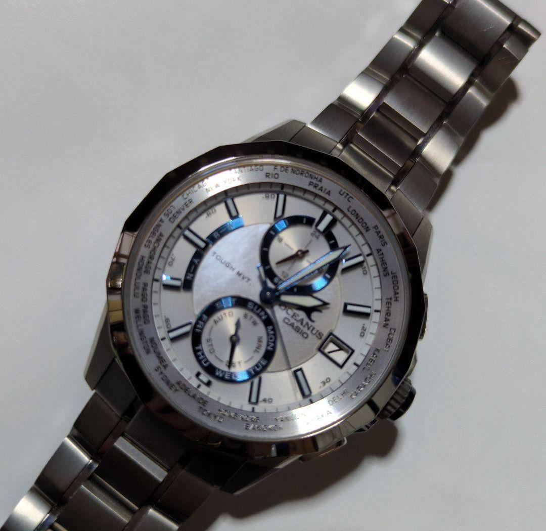 ★Rrs★CASIO オシアナス マンタ OCW-S2000P メンズ美品