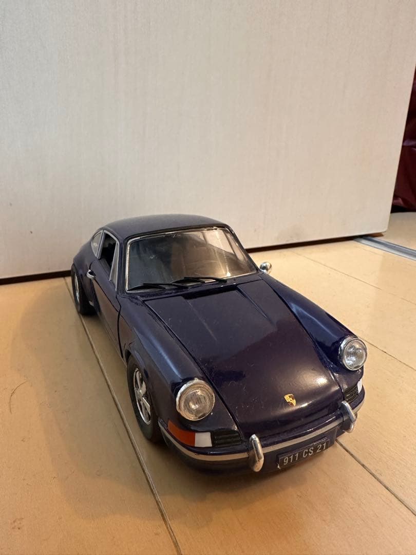 1/18 ミニカー ポルシェ 911 ネイビー 美品
