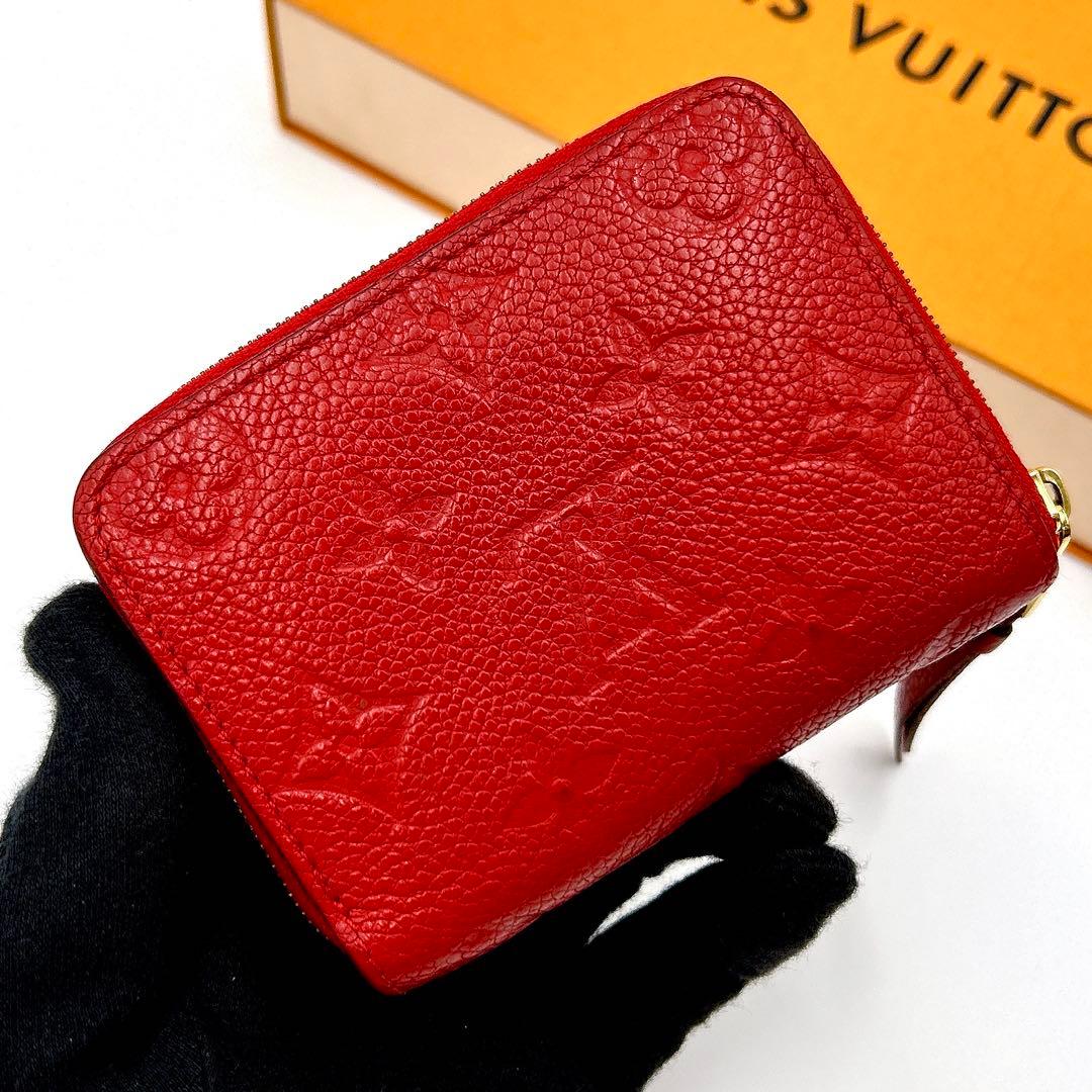 【美品】ルイヴィトン モノグラム アンプラント ジッピーパース 小銭入れ